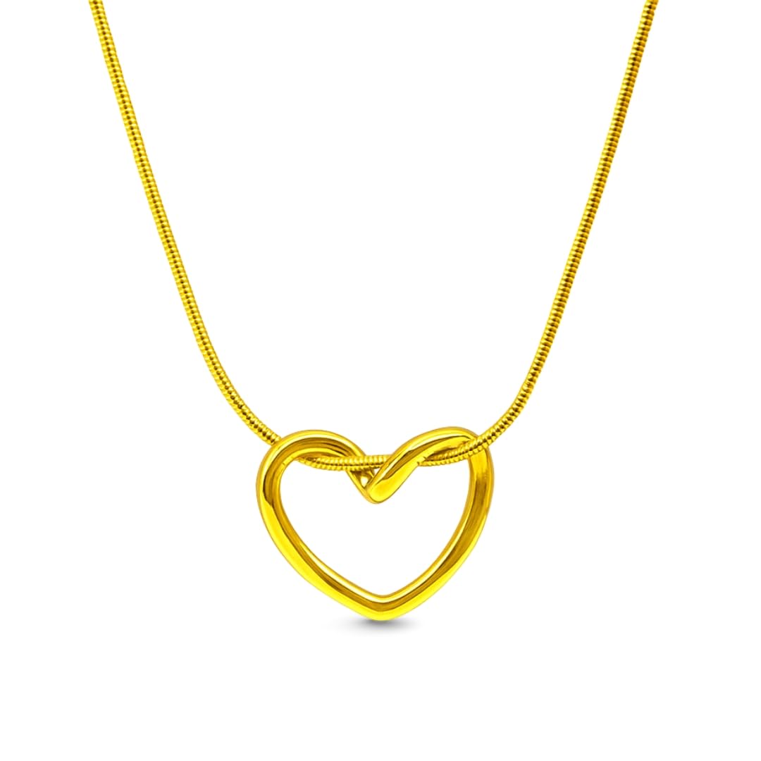 Gold Necklace For Skin Friendly Waterproof Fashion Jewellery