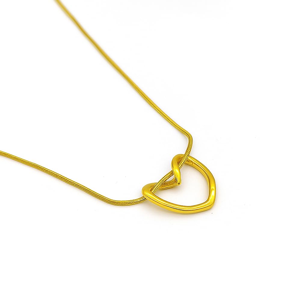 Gold Necklace For Skin Friendly Waterproof Fashion Jewellery