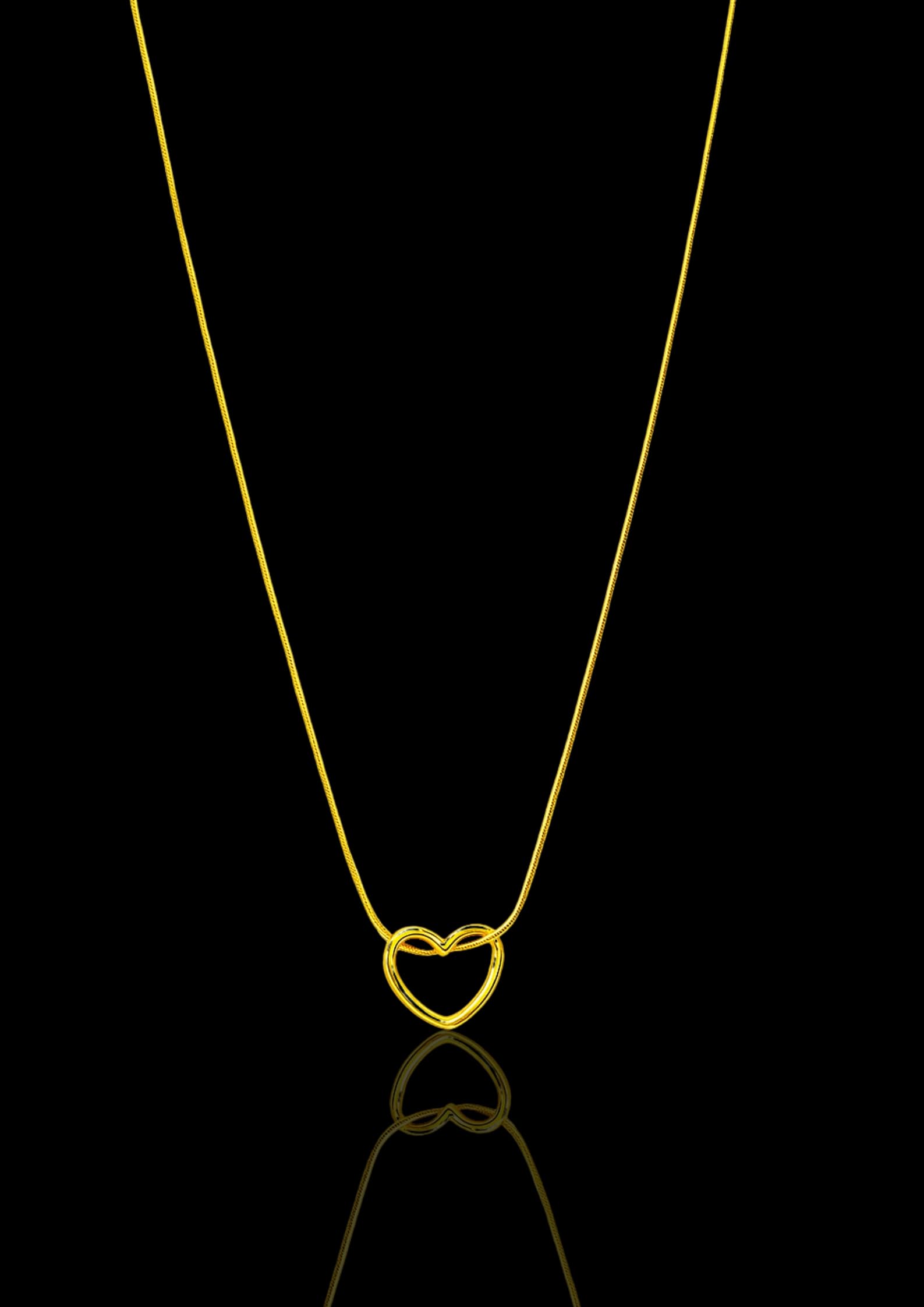 Gold Necklace For Skin Friendly Waterproof Fashion Jewellery