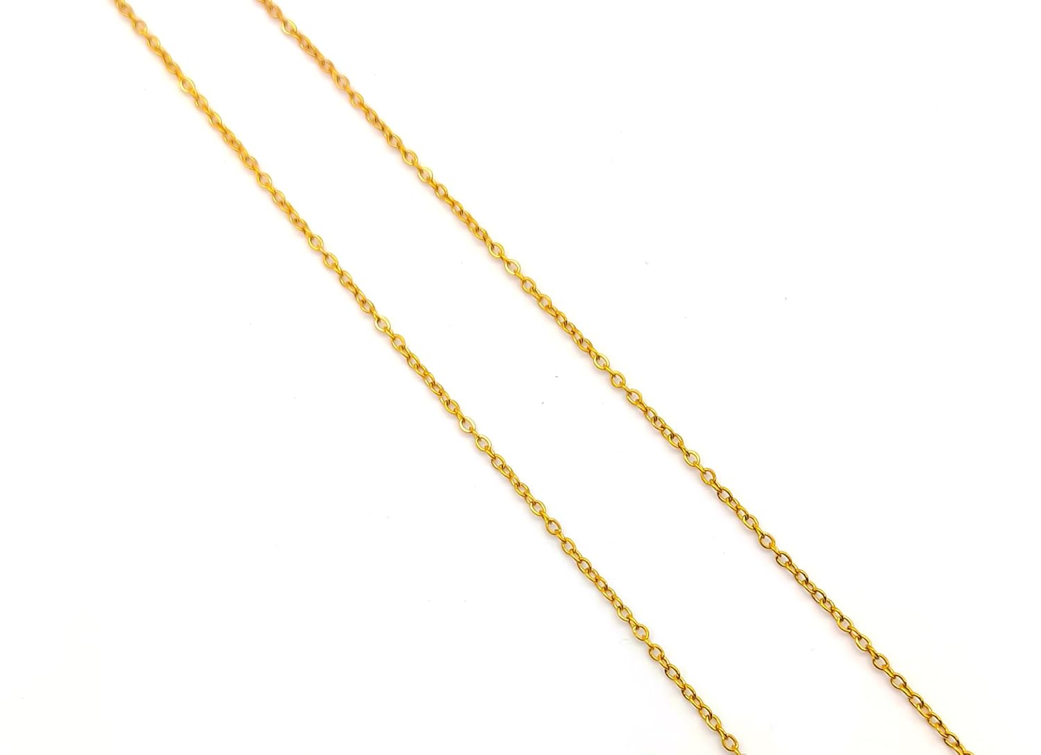 Stylish 18K Gold Plated Necklace Set Anti Tarnish