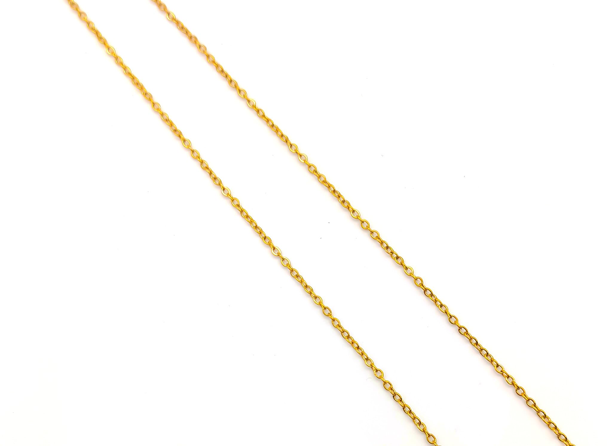Gold Necklace For Skin Friendly Waterproof Fashion Jewellery