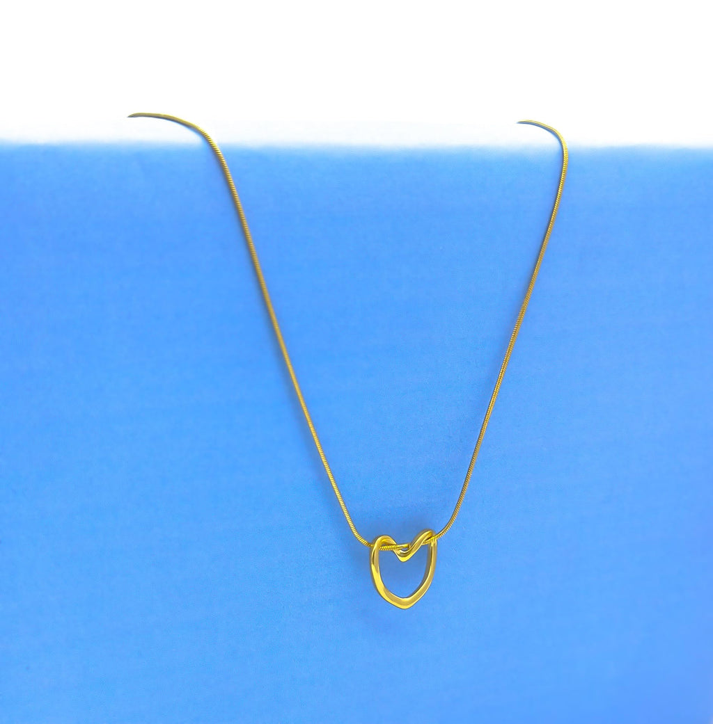 Gold Necklace For Skin Friendly Waterproof Fashion Jewellery