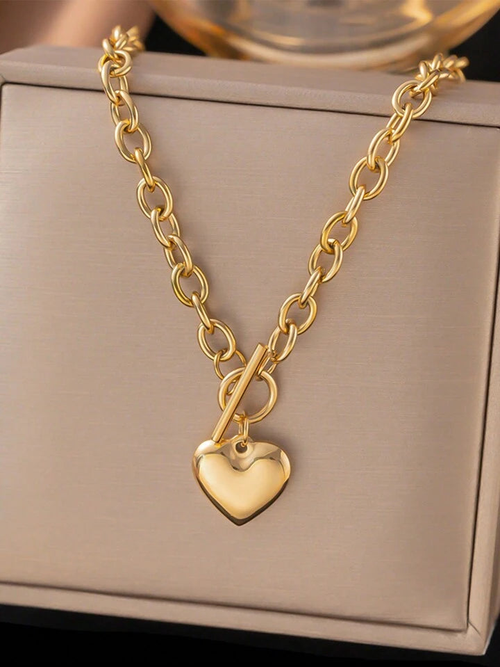 Anti Tarnish Beautiful Gold Plated Necklace