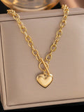 Anti Tarnish Beautiful Gold Plated Necklace