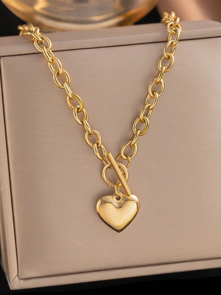 Anti Tarnish Beautiful Gold Plated Necklace
