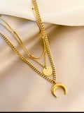 Multilayered stylish and beautiful necklace