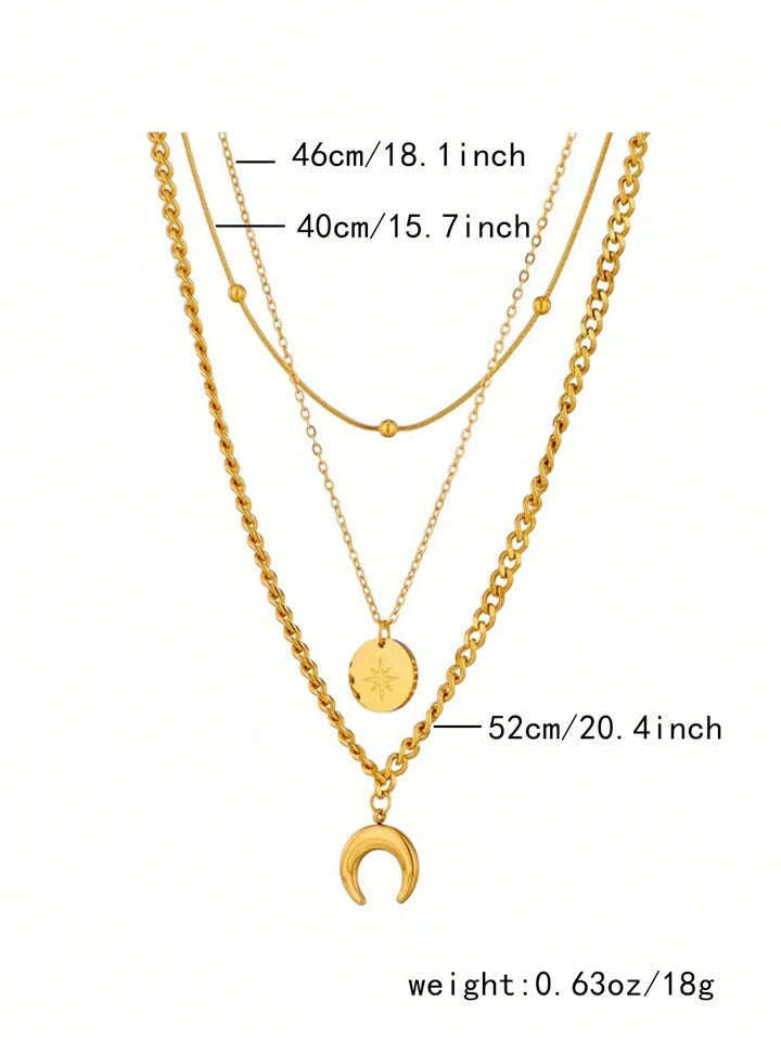 Multilayered stylish and beautiful necklace