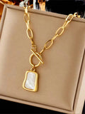 Retro Style Beautiful Necklace Anti Tarnish