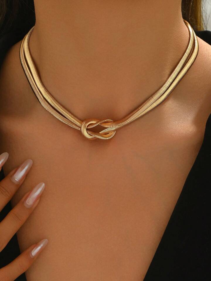 Stunning Snake Chain Necklace Anti Tarnisn