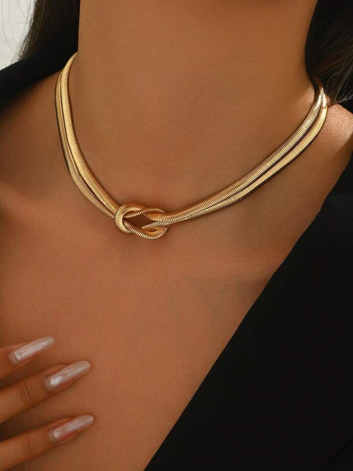 Stunning Snake Chain Necklace Anti Tarnisn