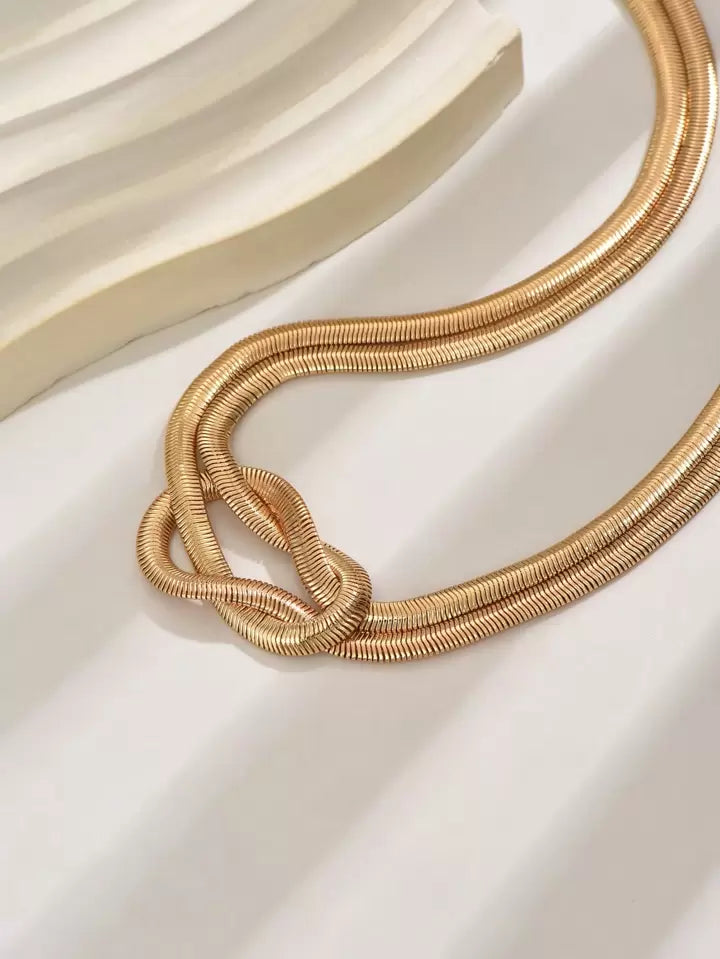 Stunning Snake Chain Necklace Anti Tarnisn