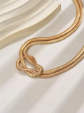 Stunning Snake Chain Necklace Anti Tarnisn