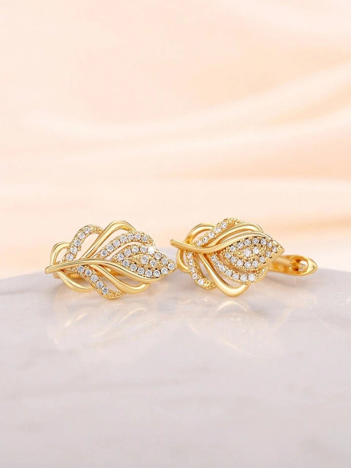Dazzling Cubic Zirconia Earrings