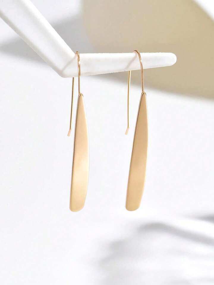 Modern Geometric Rectangular Earrings