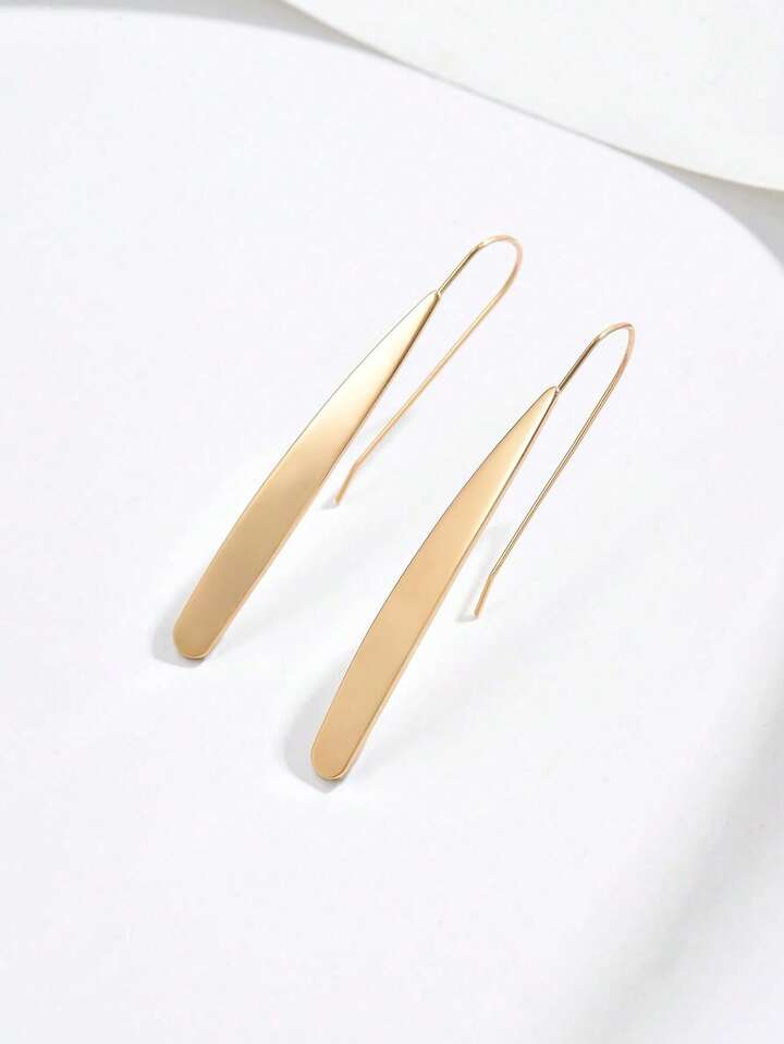 Modern Geometric Rectangular Earrings