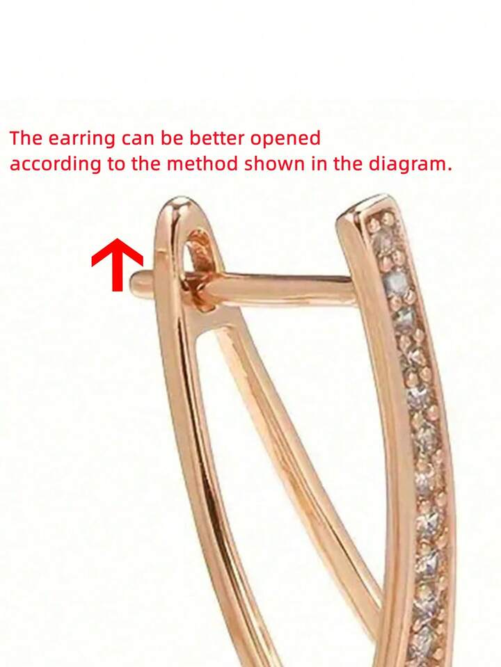 Classic Cubic Zirconia Teardrop Earrings