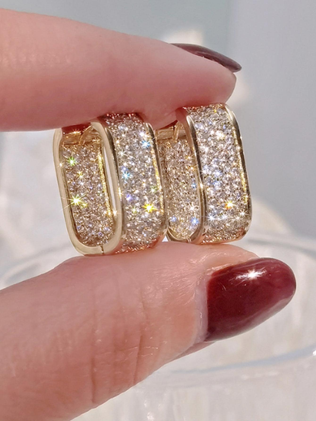 Dazzling Cubic Zirconia Earrings