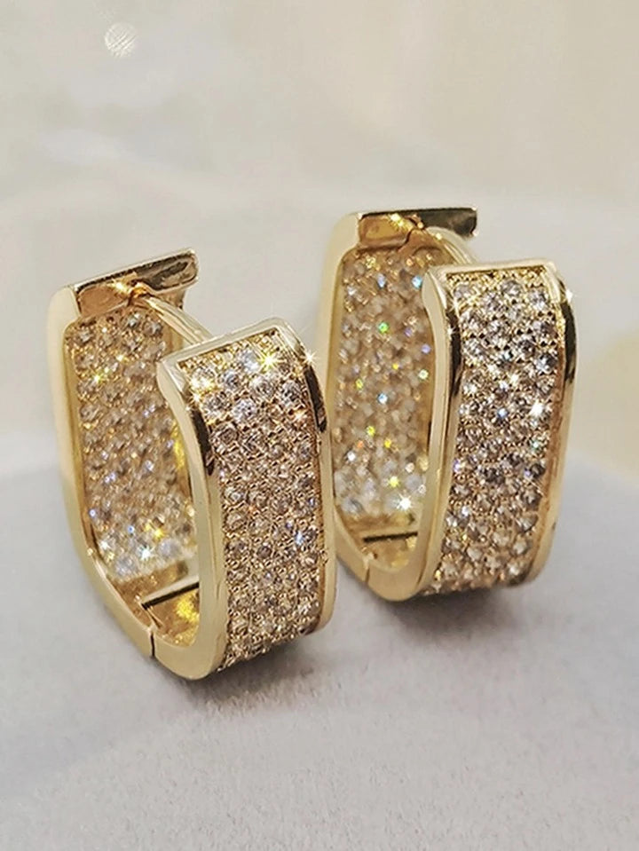 Dazzling Cubic Zirconia Earrings