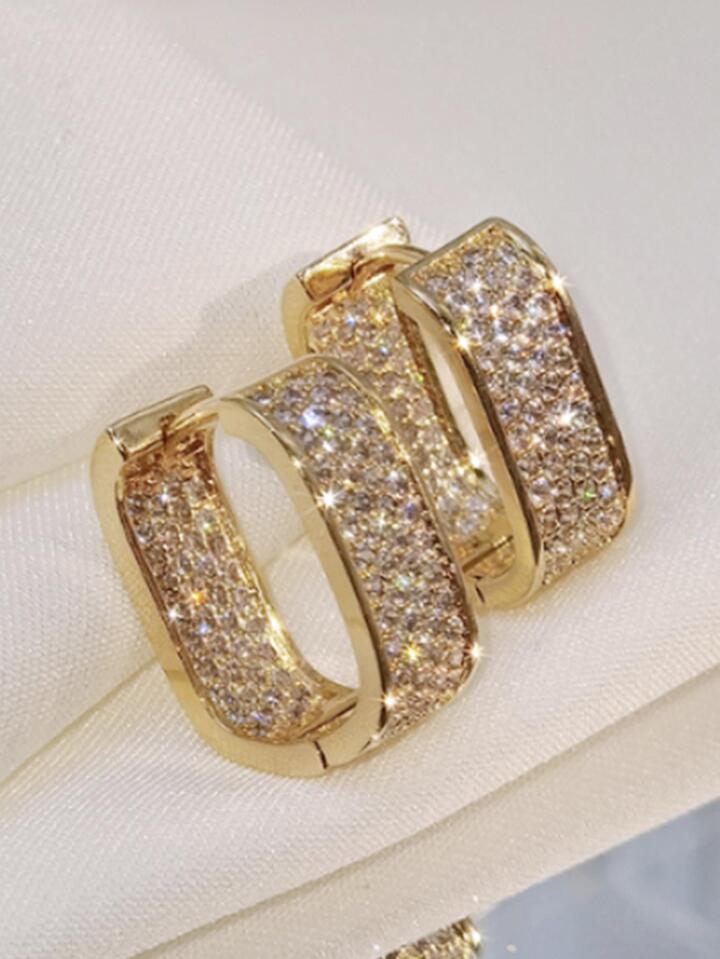 Dazzling Cubic Zirconia Earrings