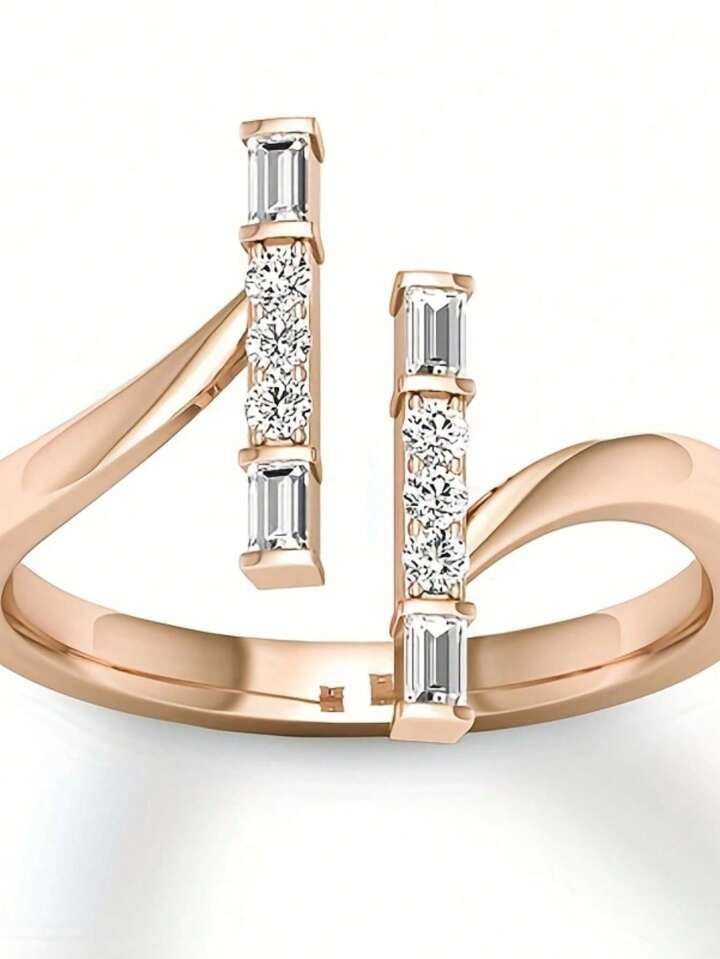 18K Gold Plated Zirconia Ring For All Occasions