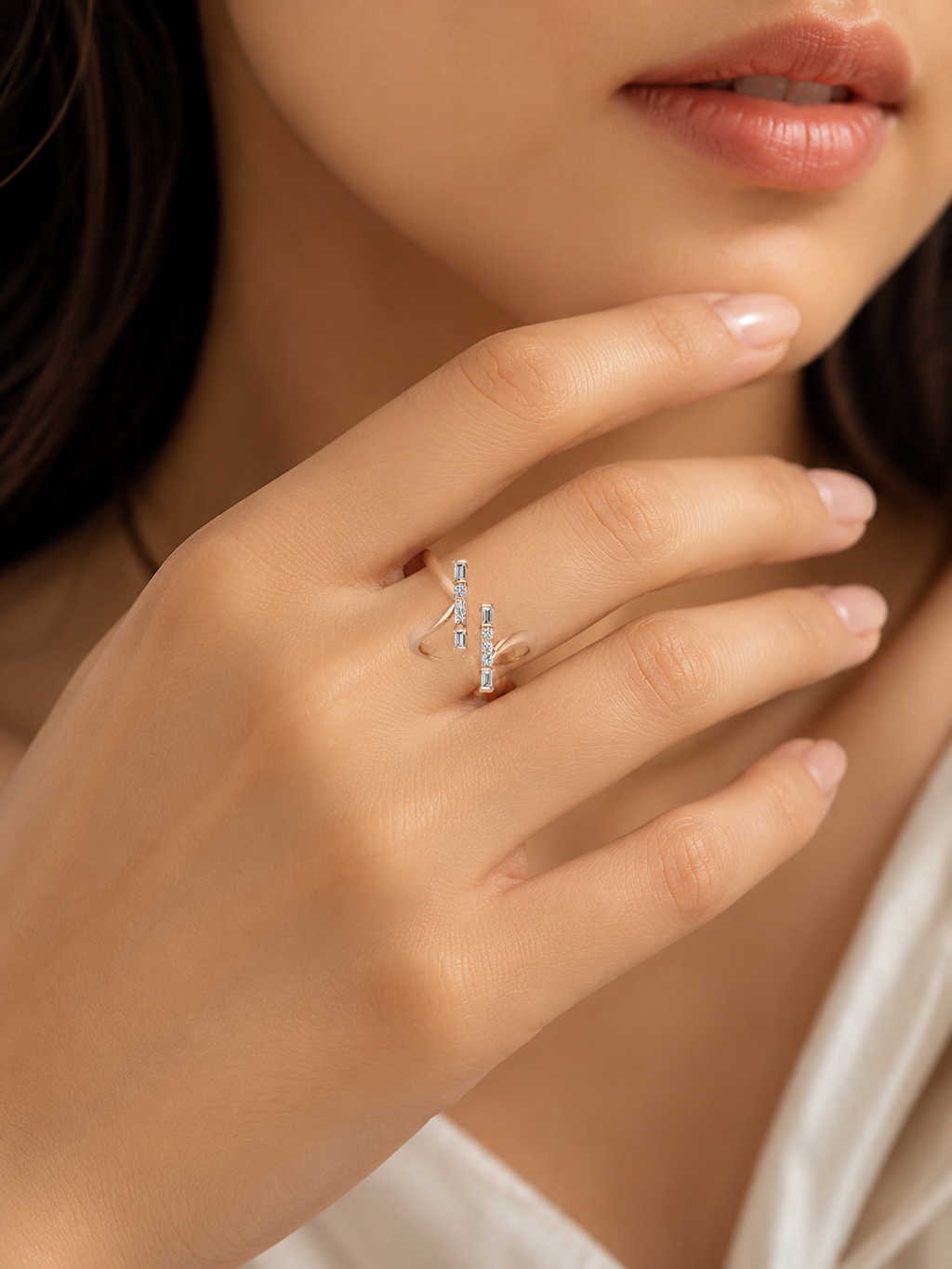 18K Gold Plated Zirconia Ring For All Occasions