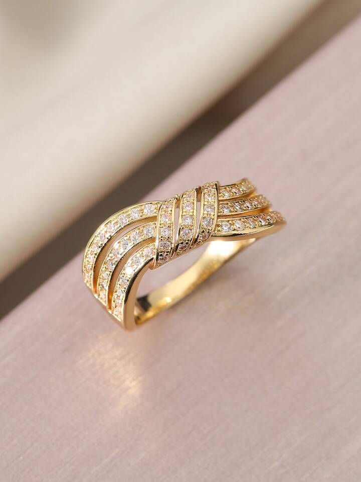 Luxury Crystal Cubic Zirconia Ring Feel Special