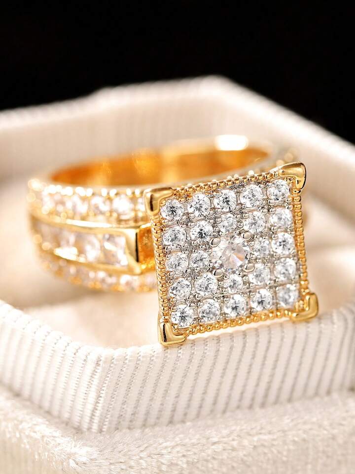 Cubic Zirconia Ring Fashion Jewelry Gift