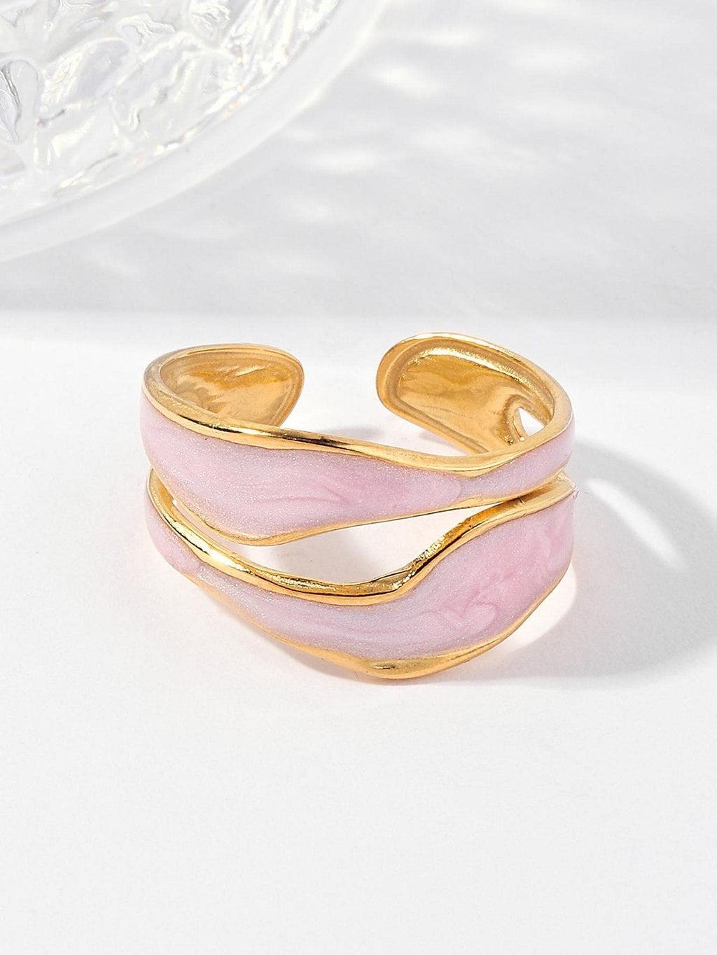 Hollow Out Cuff Ring  Fashion Jewelry