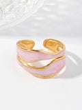 Hollow Out Cuff Ring  Fashion Jewelry