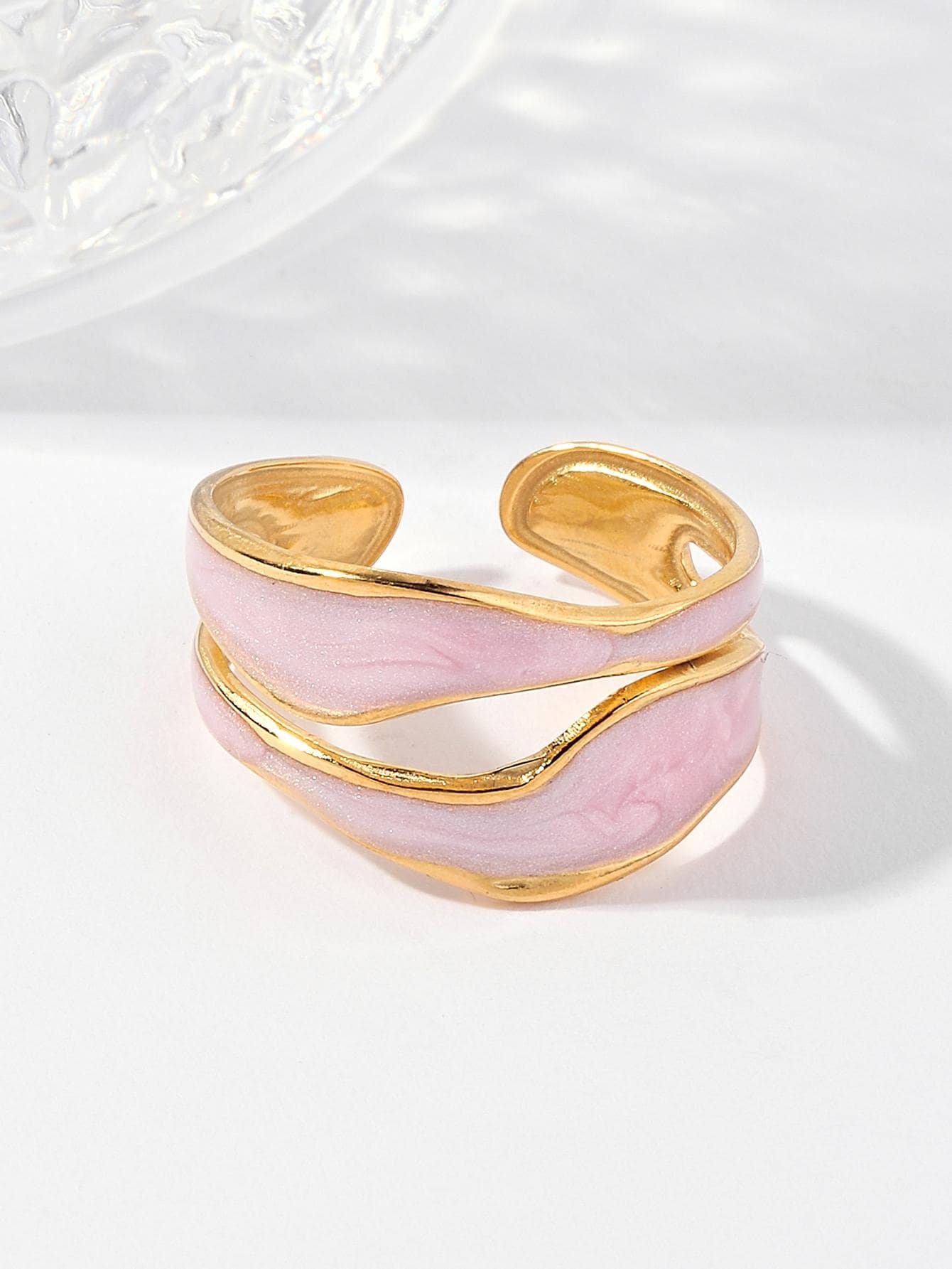 Hollow Out Cuff Ring  Fashion Jewelry