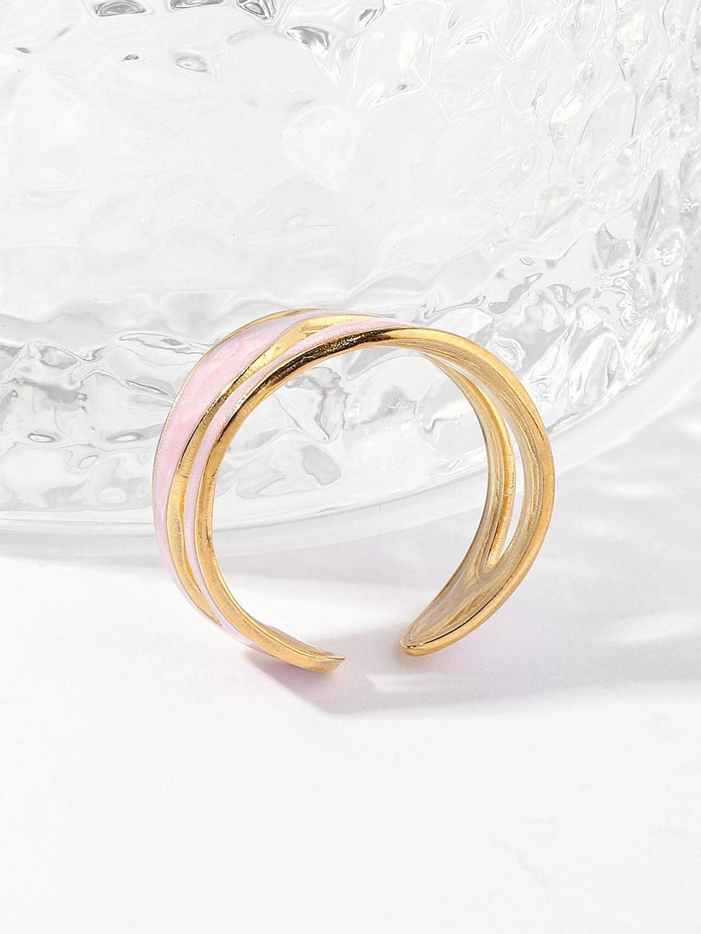 Hollow Out Cuff Ring  Fashion Jewelry