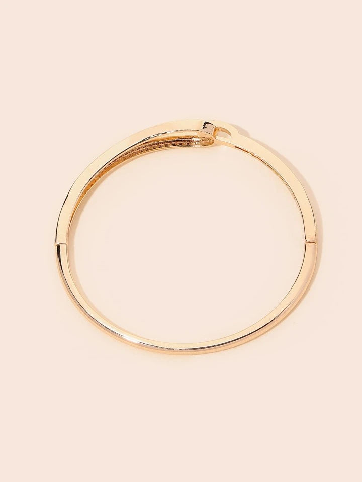 Zirconia Bracelet for Women – Elegant Gold Tone Fashion Jewelry