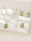 Vintage Irregular Pearl Jewelry Set