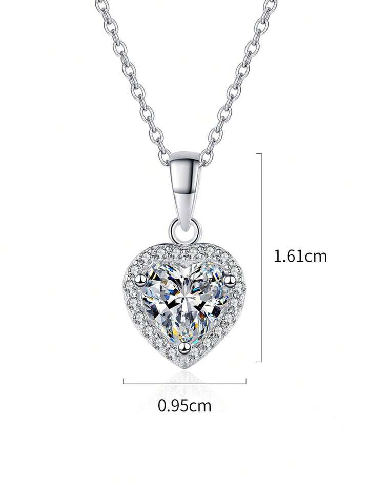 Minimalist Luxury 925 Silver Moissanite Jewelry Set