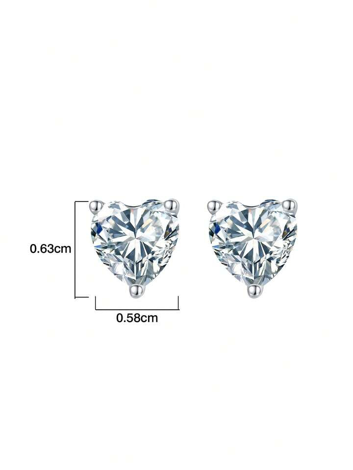 Minimalist Luxury 925 Silver Moissanite Jewelry Set